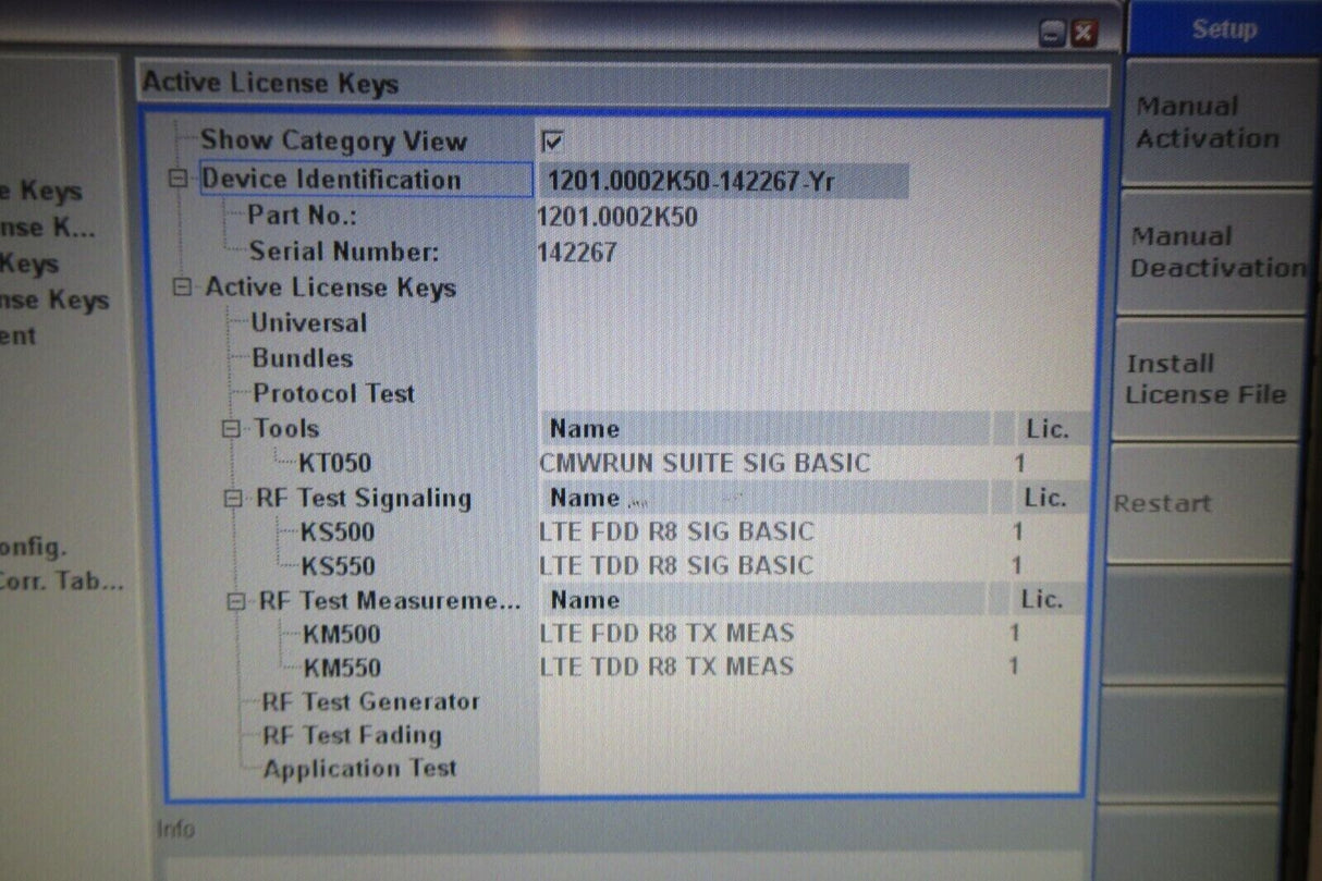 Rohde & Schwarz CMW 500 Wideband Radio Communication Tester 1201.0002K50 LTE R&S