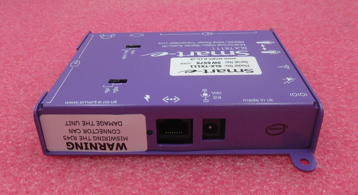 Smart-e SLX-TX111 Multi-Format Video/Audio/IR/RS232/Inline Power Transmitter