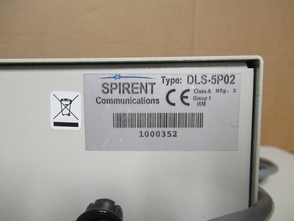 Spirent DLS 5405 VDSL2 Noise Injection Unit + DLS-5P02 Power Supply