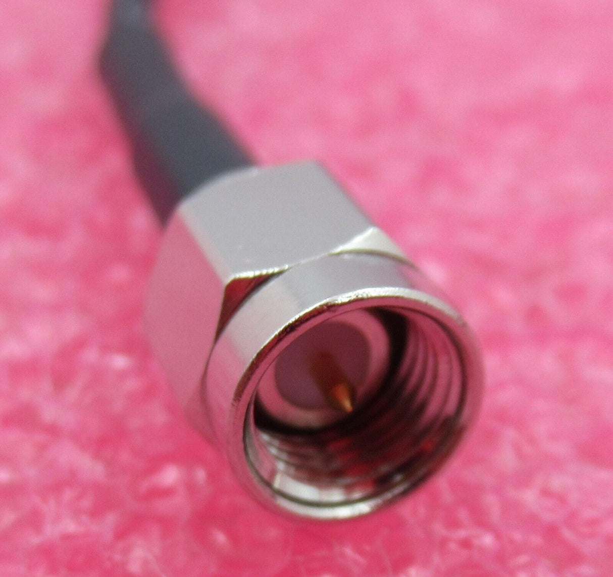 SMA Plug Male Straight To SMA Plug Male Straight 280MM Black Coaxial RF Cable