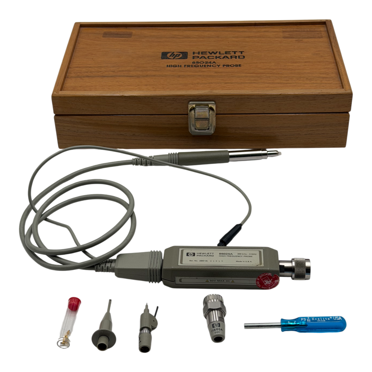 Hewlett Packard 85024A 300kHz–3GHz RF Network High Frequency Active Probe1