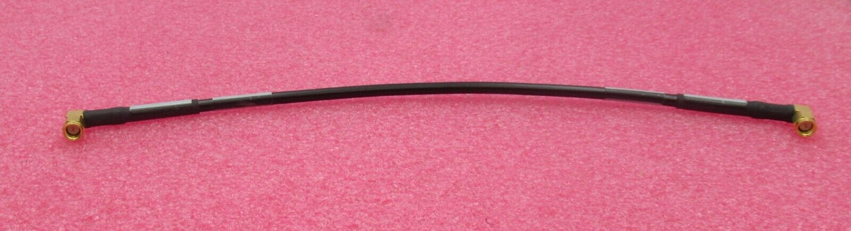 Huber & Suhner 990603C RF Coaxial Cable 30cm SMA Male Right Angle to Right Angle