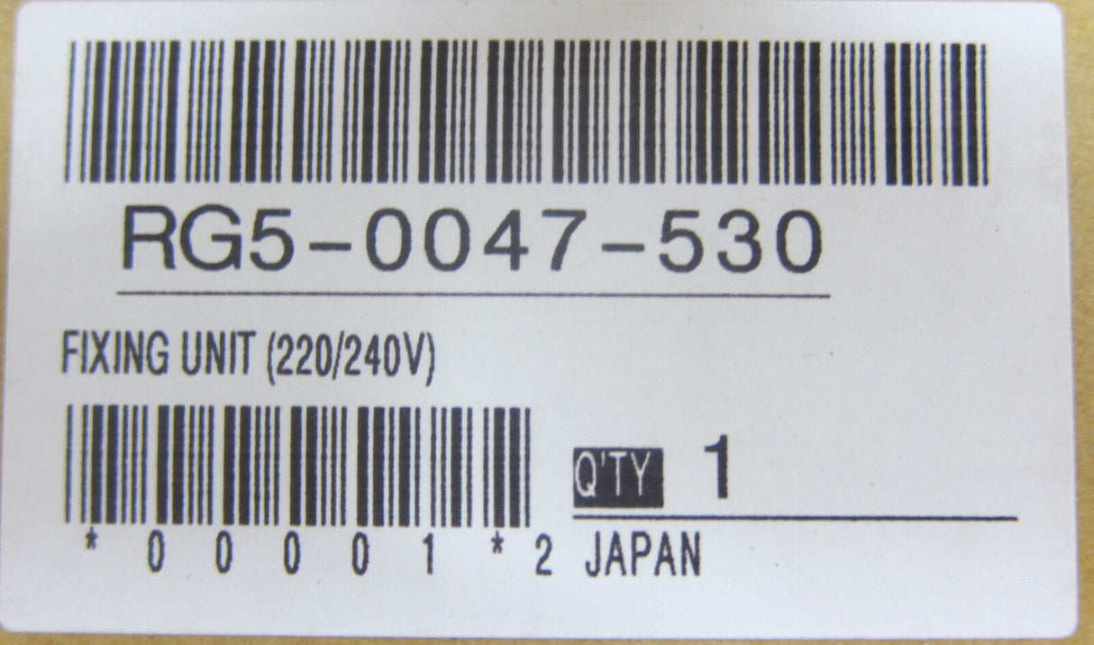 HP RG5-0047-530 Fixing unit (220/240V)