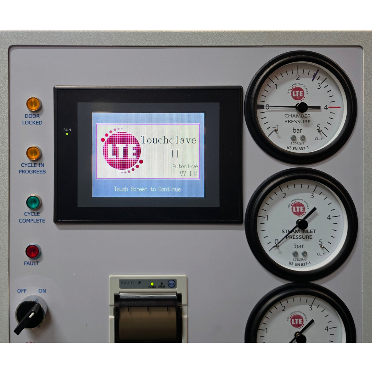 LTE Touchclave Lab K 200L Autoclave Steam Sterilizer Vacuum Air Ballast Liquid1