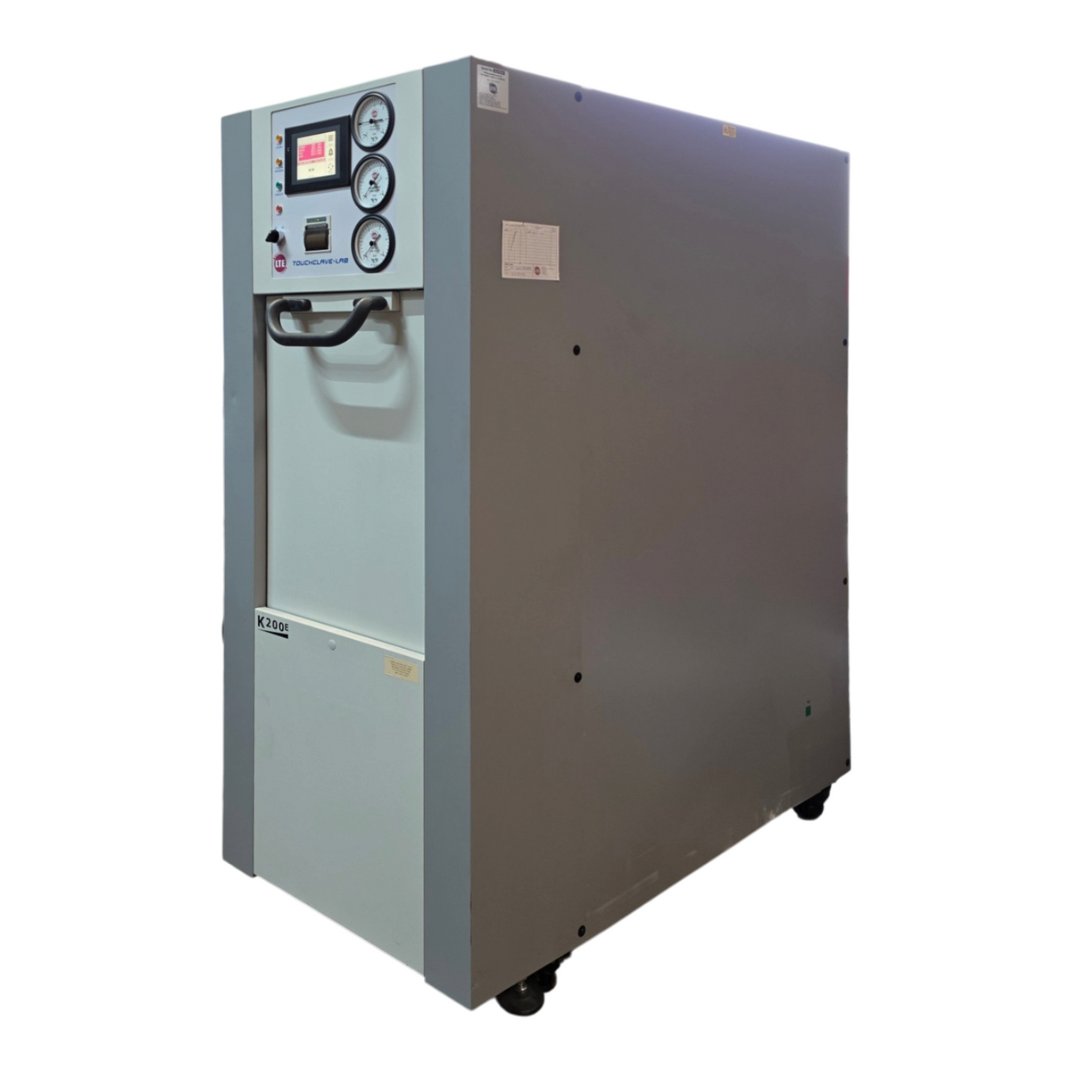 LTE Touchclave Lab K 200L Autoclave Steam Sterilizer Vacuum Air Ballast Liquid6