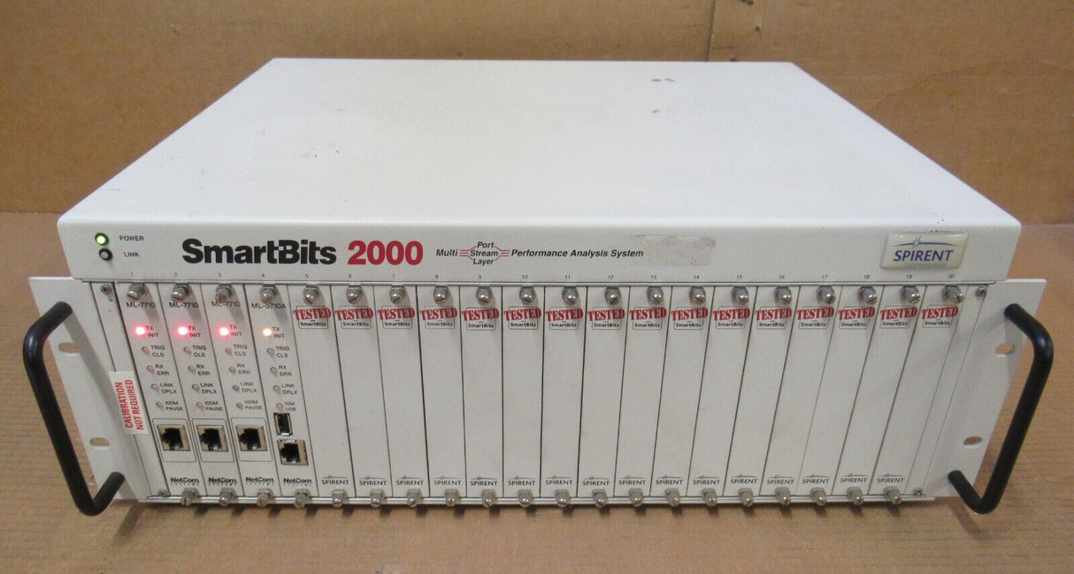 Spirent Smartbits 2000+ Advanced Multi-Port Performance Testing System-SMB-2000+