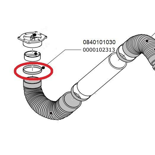 NEW Lincoln Electric UltraFlex LFA 3.0/4.0 0000102313 0840101030 Rubber Collar