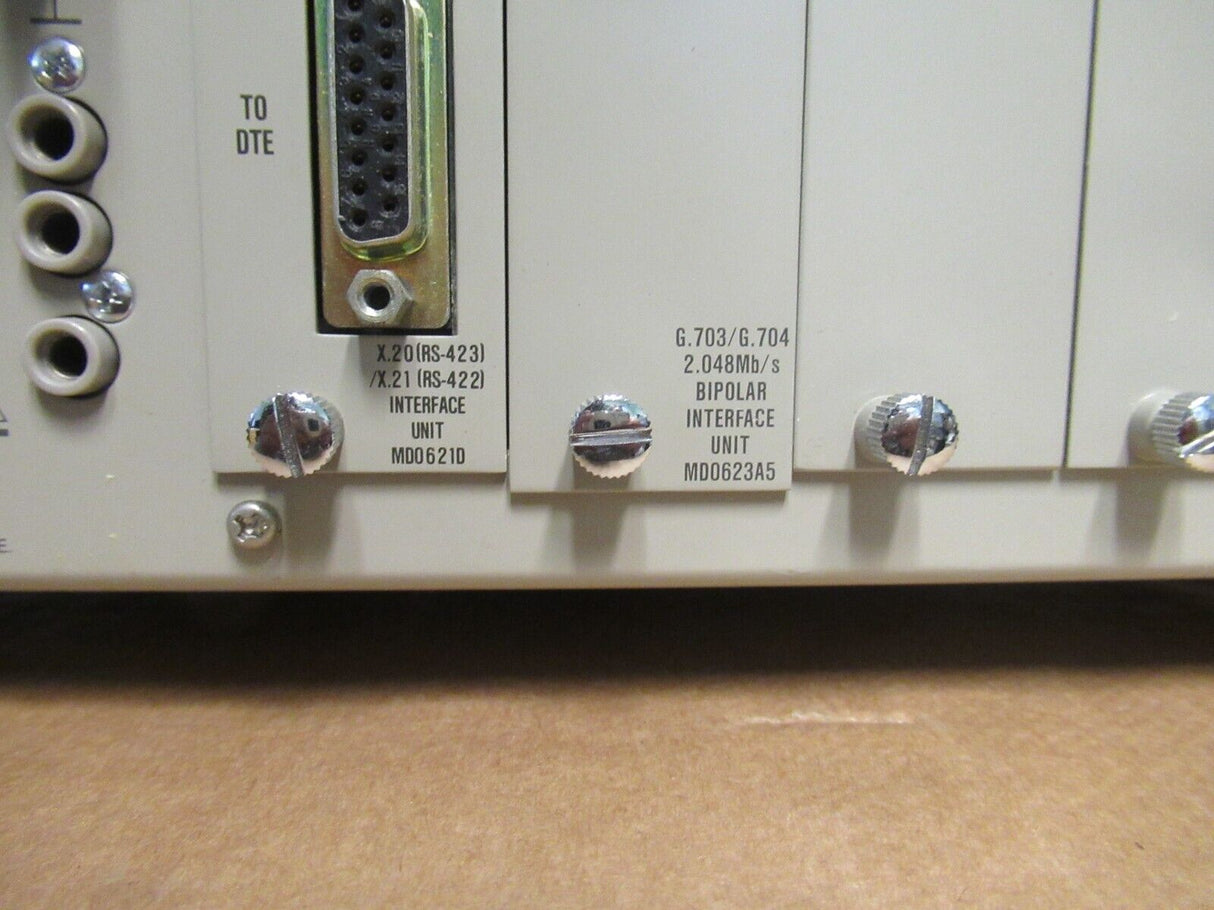 Analyseur de transmission de données Anritsu MD6420A 50 bit/s-10 Mbit/s 2x unités d'interface