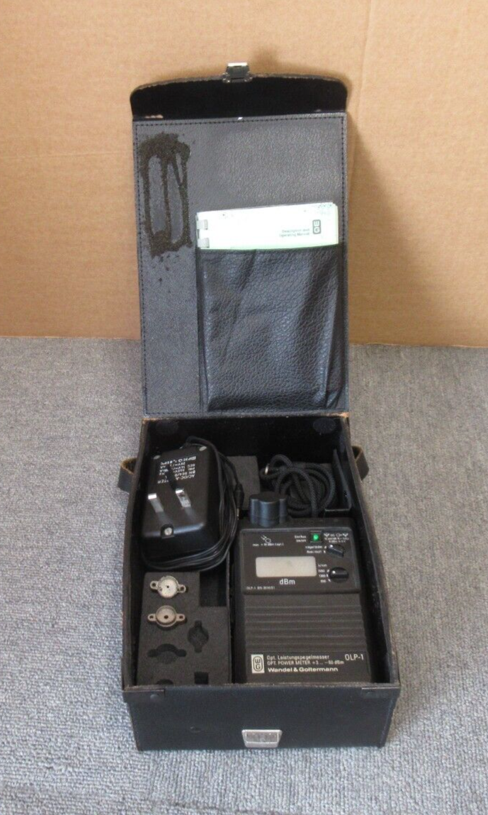 Wandel & Goltermann OLP-1 OPT Optical Power Meter Measuring Instrument BN 2014