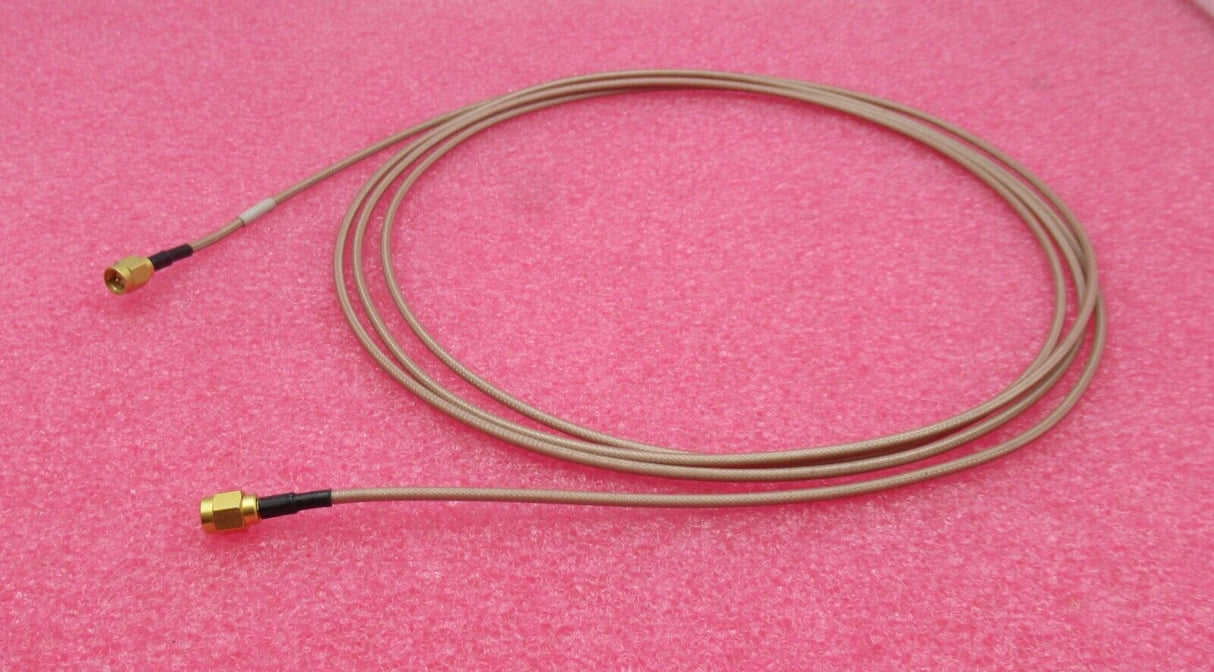 Straight SMA Plug Male To Straight SMA Plug Male 2.5M Brown Coaxial RF Cable