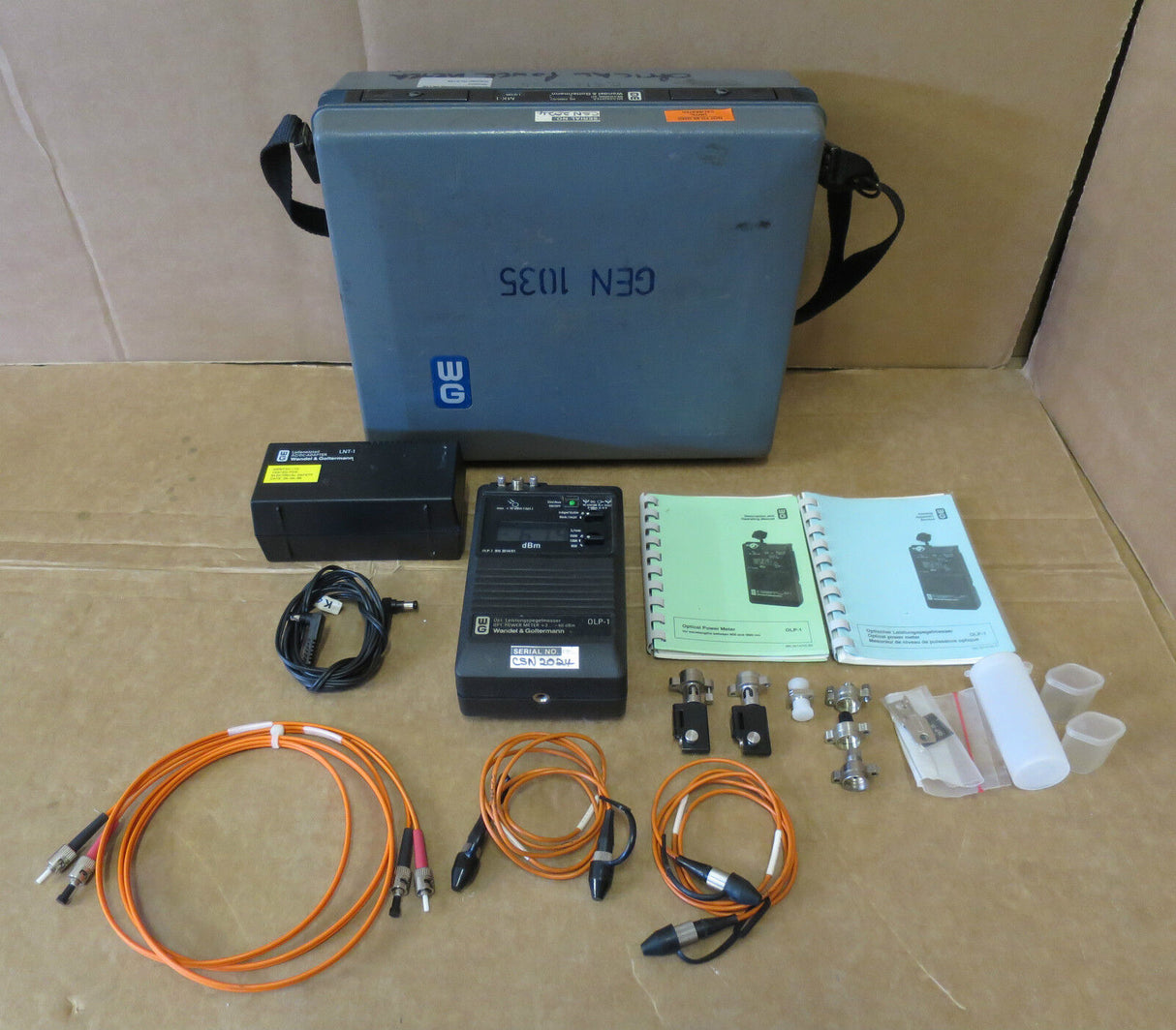Wandel & Goltermann OLP-1 OPT Optical Power Meter Measuring Instrument 2014/01