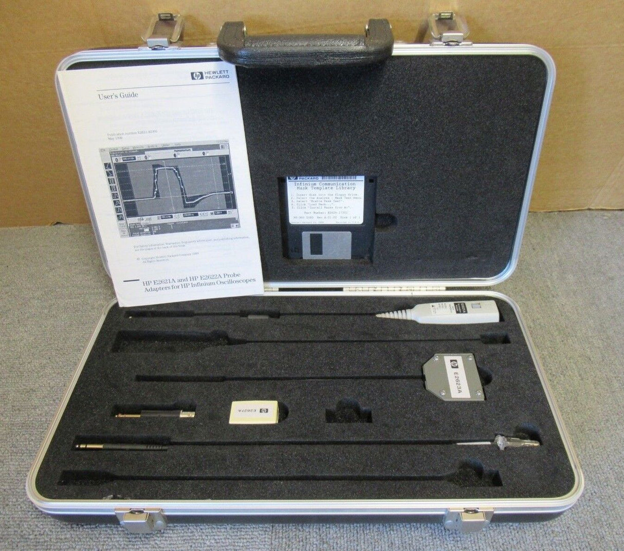 HP E2625A Infiniium Oscilloscopes Communication Mask Test Kit - Missing Parts