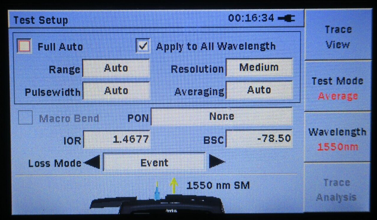 Anritsu MT9090A MU909015B1-056 √∞OTDR 1310/1550nm Field Optical OTDR Cable Tester