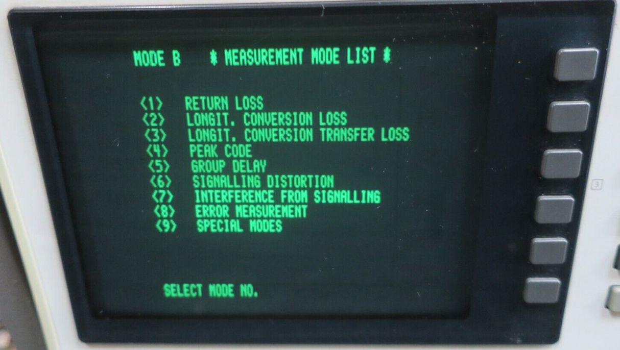 Wandel & Goltermann PCM-4 E1 PCM Digital Multiplexer Channel Measuring Set