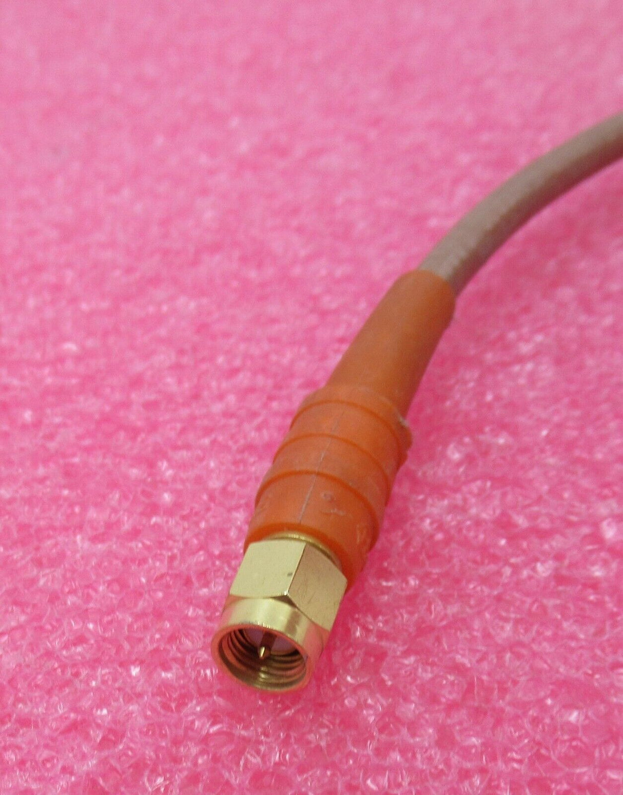 Straight SMA Plug Male To Straight N Plug Brown 20M Silver Coaxial RF Cable