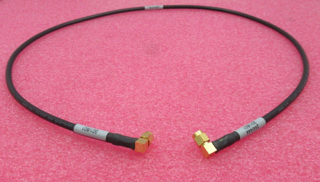 Huber & Suhner 990596B HF-Koaxialkabel, 85 cm, SMA-Stecker, rechtwinklig auf rechtwinklig