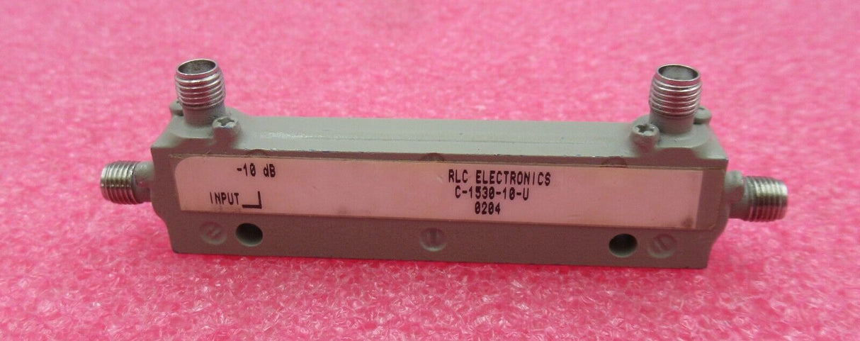 RLC C-1530-10-U RF Microwave Coaxial Directional Coupler 0.5-1.0GHz 10dB