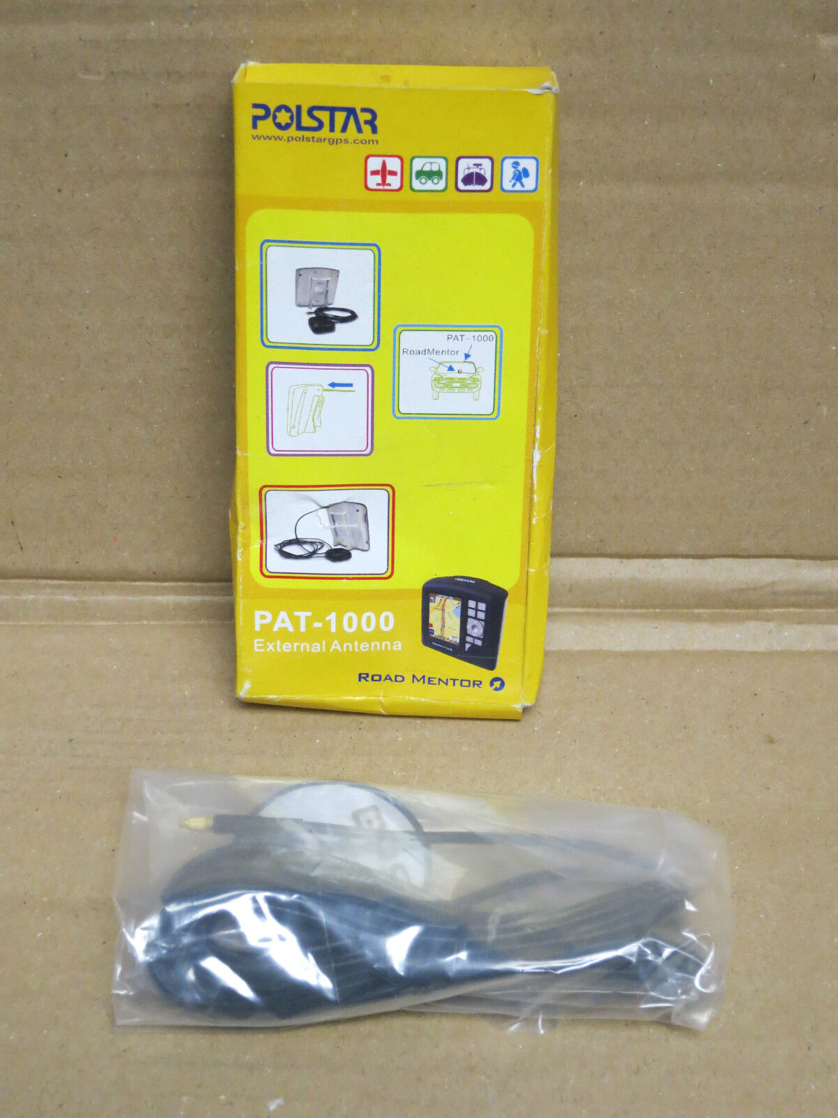 Polstar Road Mentor PAT-1000 External Antenna Connector One Vehicle Navigator