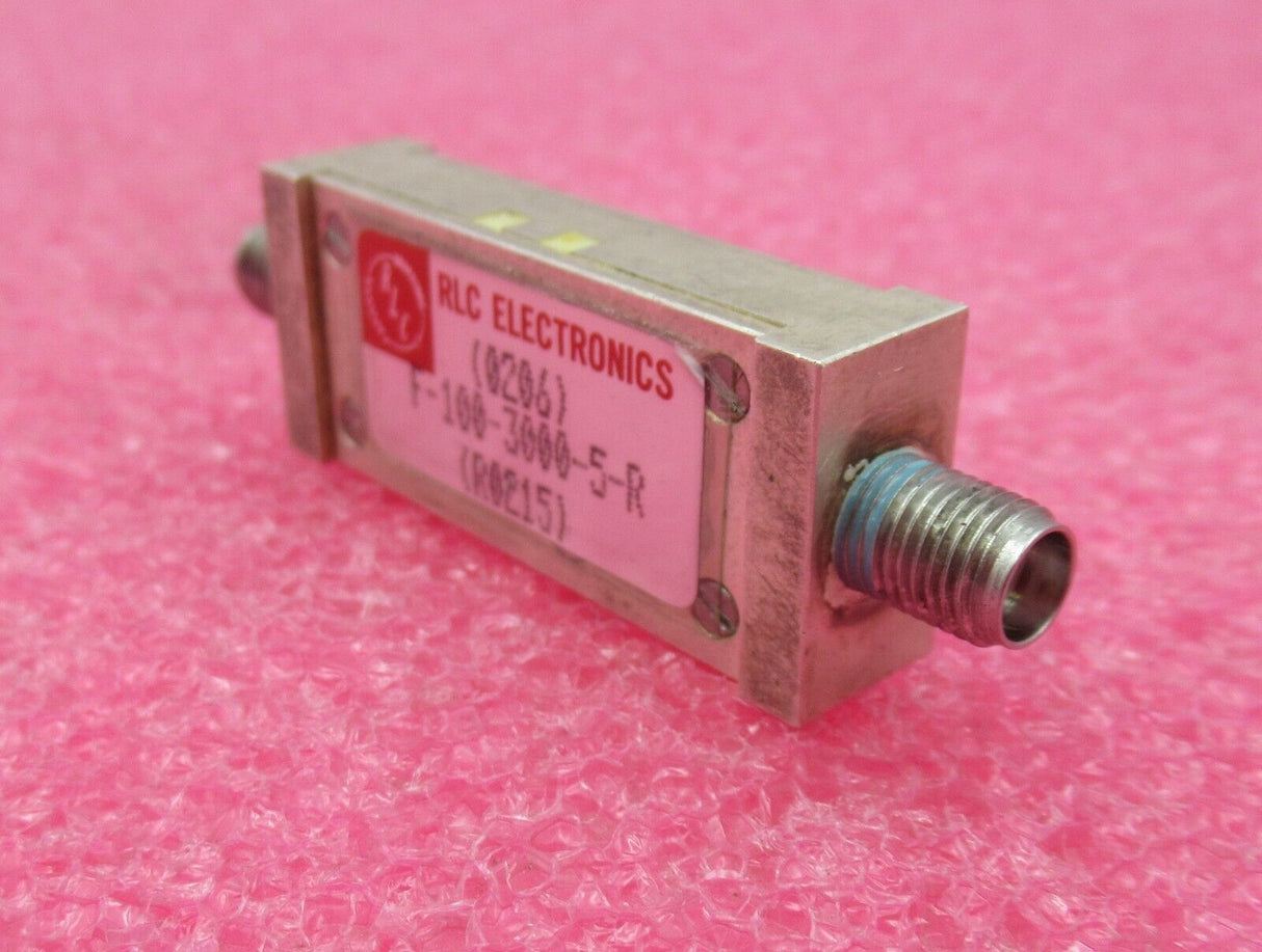 RLC Electronics F-100-3000-5-R Custom Wide Band High Pass Filter