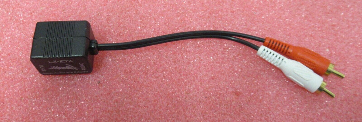 Job Lot 2 x Lindy 70460 100m Cat.6 Phono Analogue Audio Extender