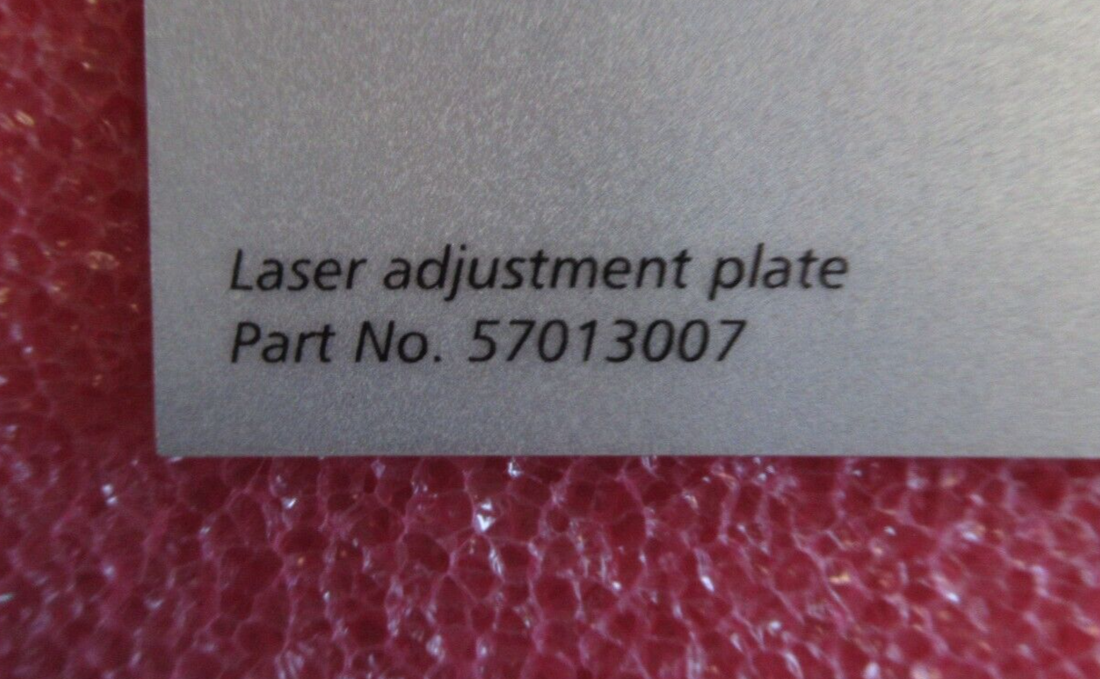 Trimble S Series SX10 SX12 Laser Adjustment Plate 57013007