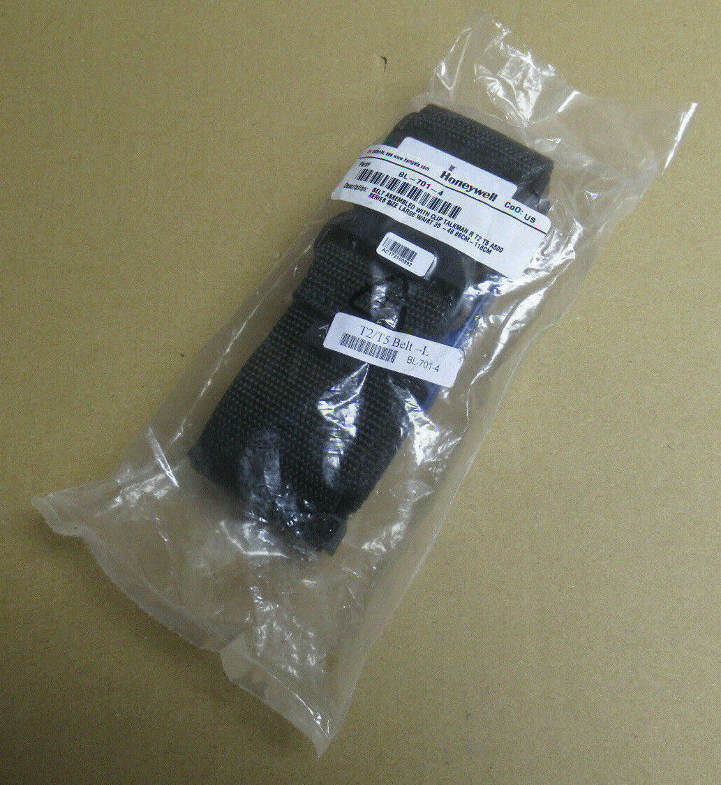 Honeywell Belt + Clip Vocollect Talkman T2 T5 A500 Series Waist 35"-46" BL-701-4