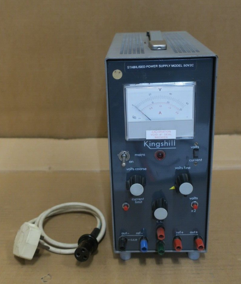 Kingshill Electronic 50V2C Stabilised Power Supply 50V