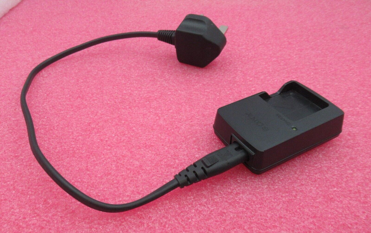 Sony Genuine Battery Charger Power Supply and Mains Power Cable - BC-CSN