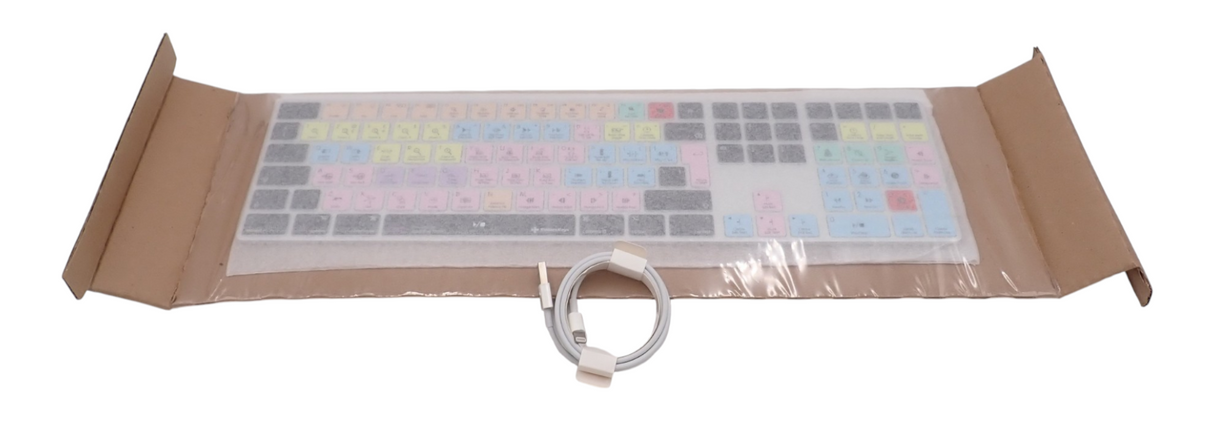 Logickeyboard Titan Avid Pro Tools Magic UK Mac Wireless Keyboard PROTA1843UK2