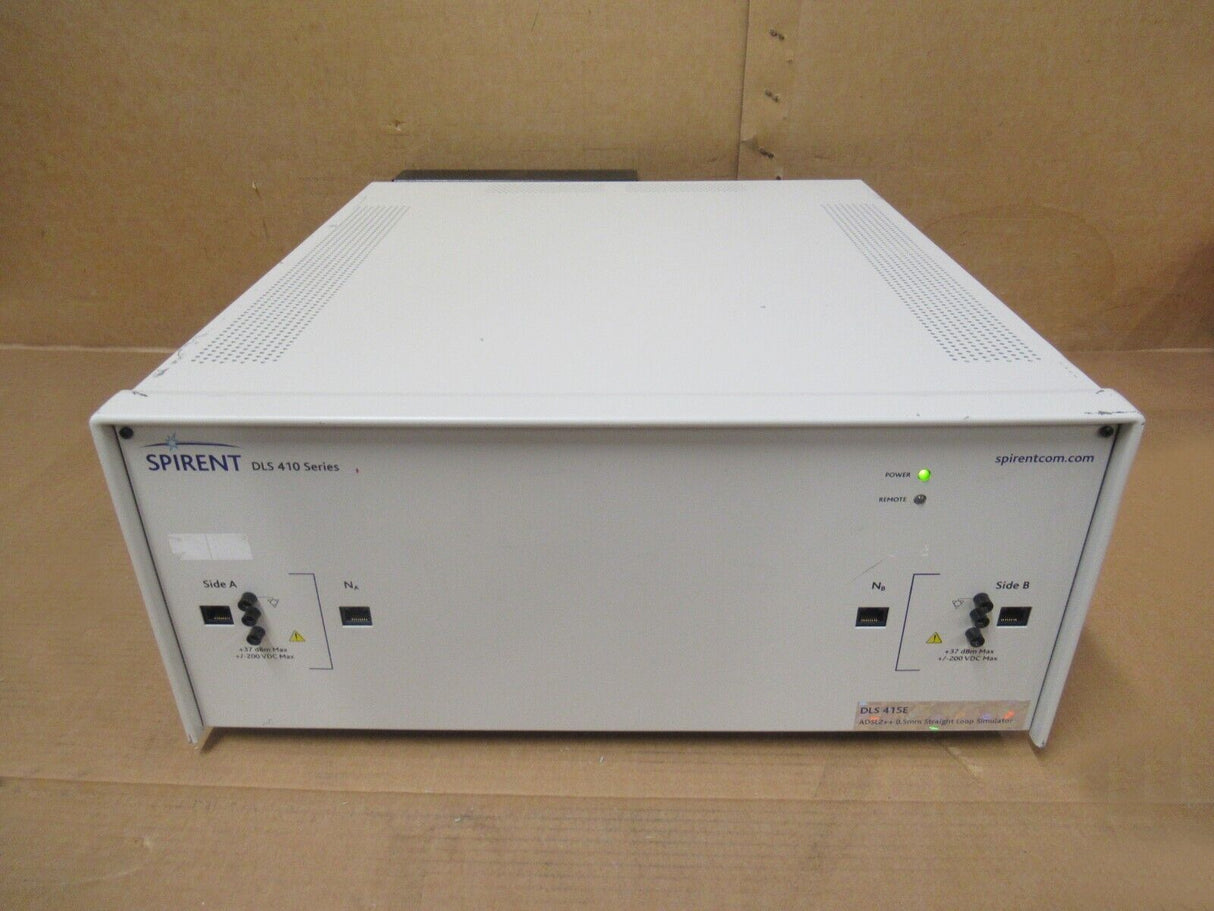 Simulateur de boucle droite Spirent DLS-415E ADSL2++0,5 mm - Fréquence 0-4,5 MHz