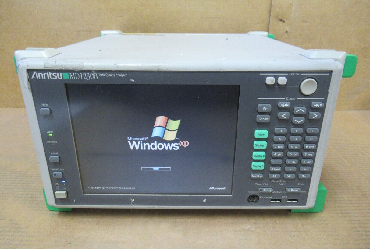 Anritsu Data Quality Analyzer MD1230B 3 x MU120121A 1 x MU120122A Modules