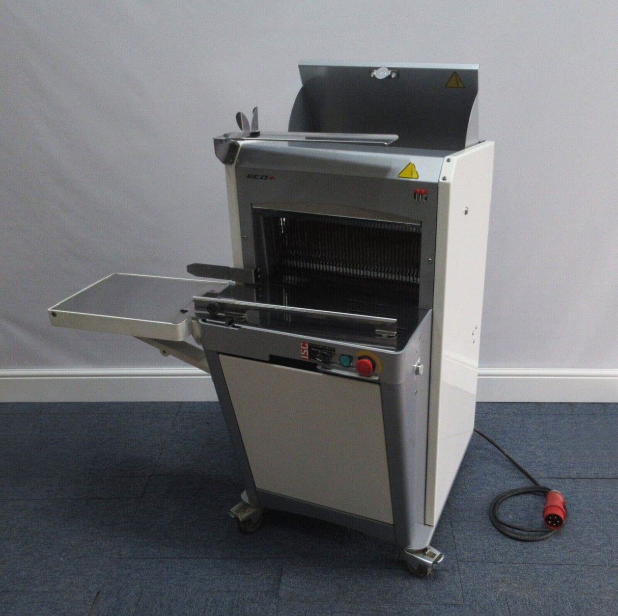 JAC Eco+ 450 Freestanding 10mm Automatic Bakery Bread Loaf Slicer 3-Phase 400V