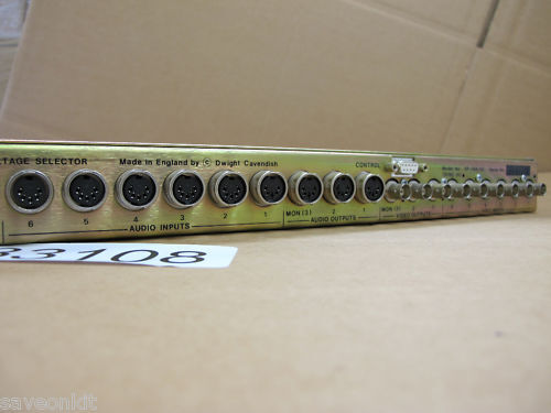 Dwight Cavendish VP-748-00 Routing Switch 6x3