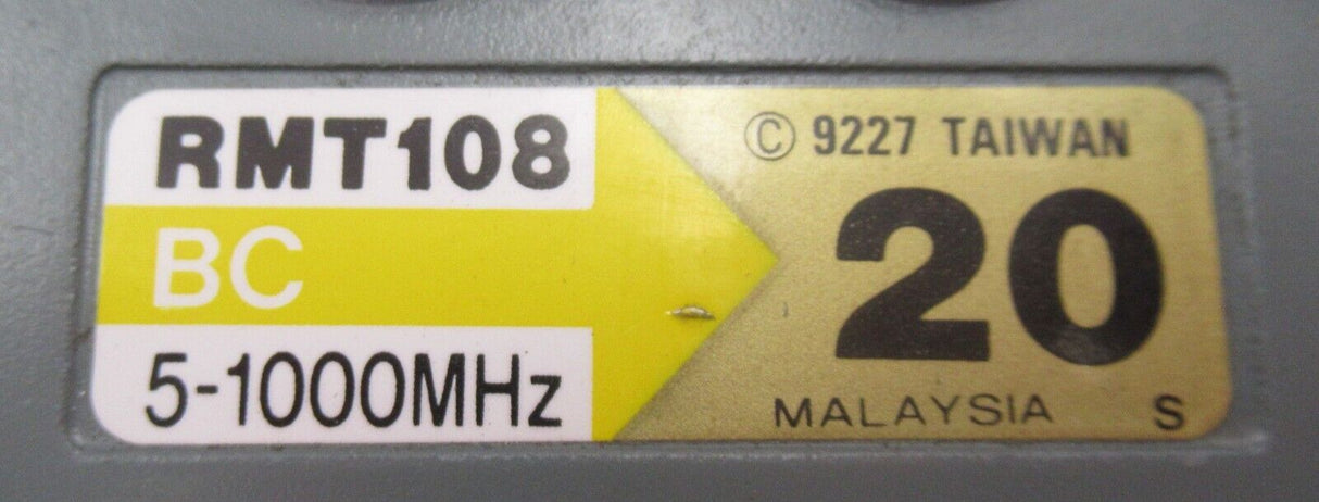 Regal Hardline RMT108 8-Port & RMT102 2-Port 5-1000 MHz Multi Cable Tap