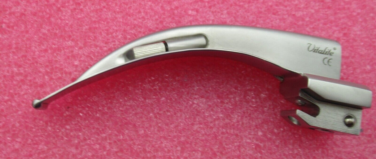 2 x Laryngoscope MacIntosh With 6 Curved Mac Fiber Optic blades Attachments