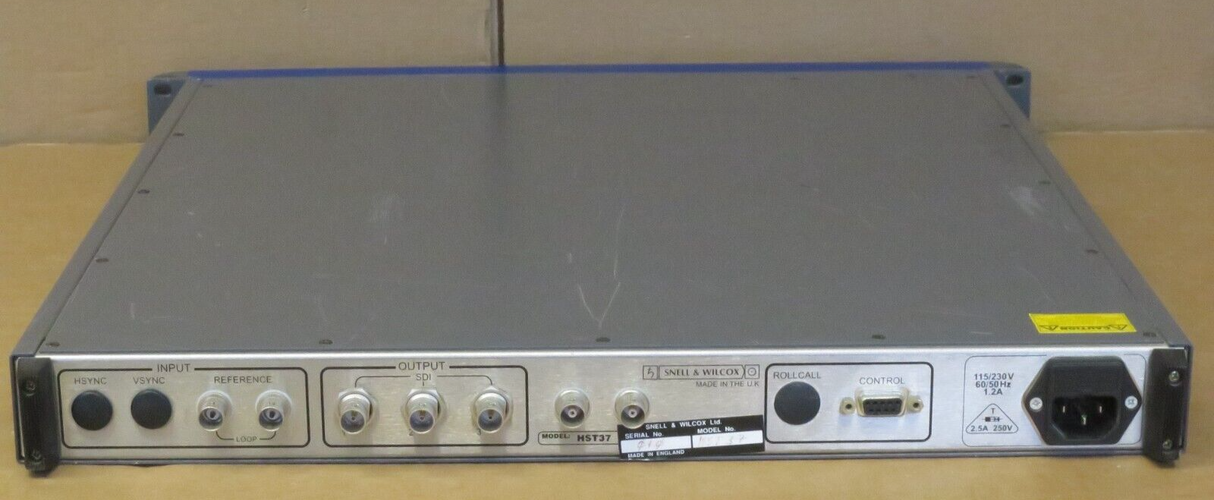 Snell & Wilcox HST37 HD High Definition Test Pattern Generator 3x SDI Out