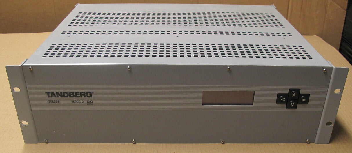 Tandberg TT5034 MPEG2 DVB Transport Stream Descrambler QPSK 11803239