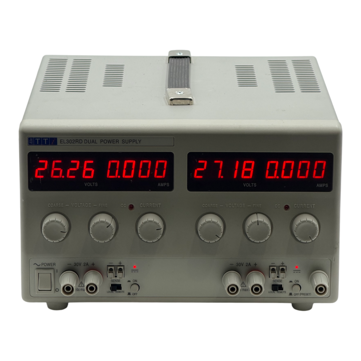 Thurlby Thandar TTi EL302RD Dual Meter 30V 2A Linear Bench Power Supply1