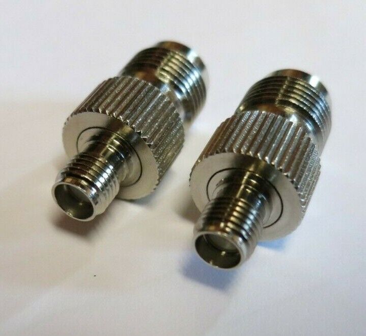 Joblot 2 x SMA Female To MMCX Female Straight RF Coaxial Adapter 50? 18GHz