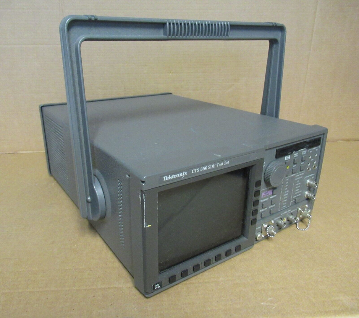 Tektronix CTS850 SDH Test Set Opt.04,14,38 + Fiber Optic Plug-In 52,155,622Mb/s