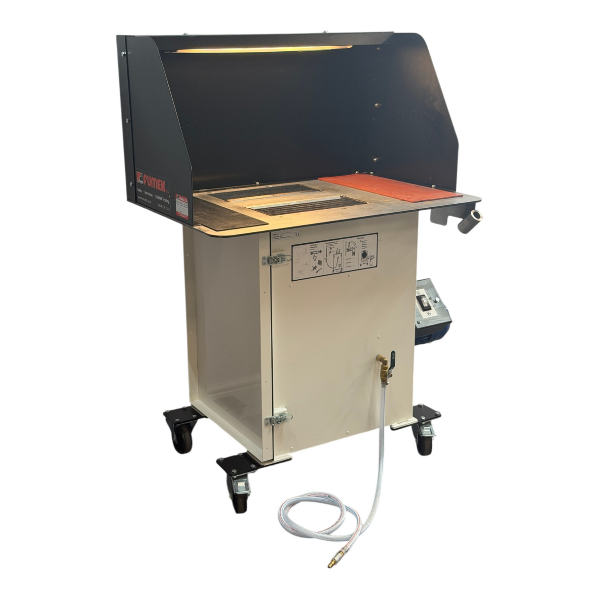 Plymoth P 567 MF Grinder Downdraft Welding & Grinding Booth W/ Jet Pulse Filter3