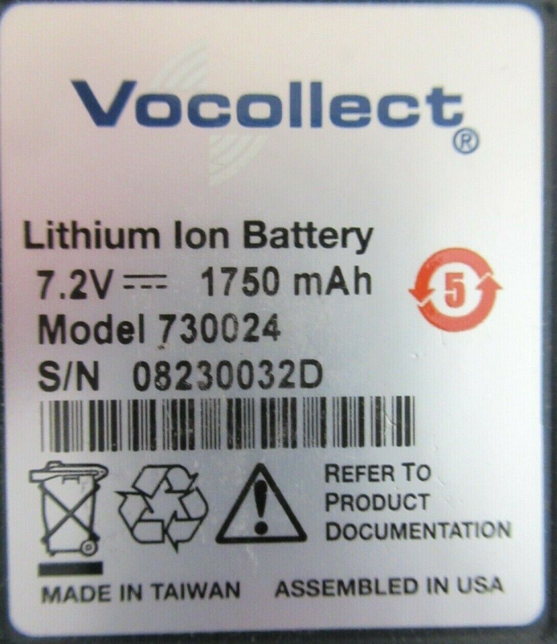 Vocollect 730024 BT-601-1 Lithium Ion Rechargeable Battery