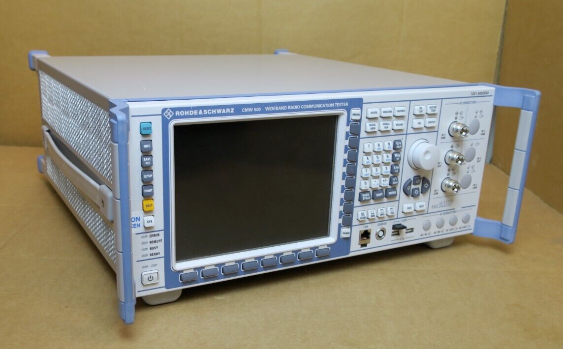 Rohde & Schwarz CMW 500 Wideband Radio Communication Tester 1201.0002K50 LTE R&S
