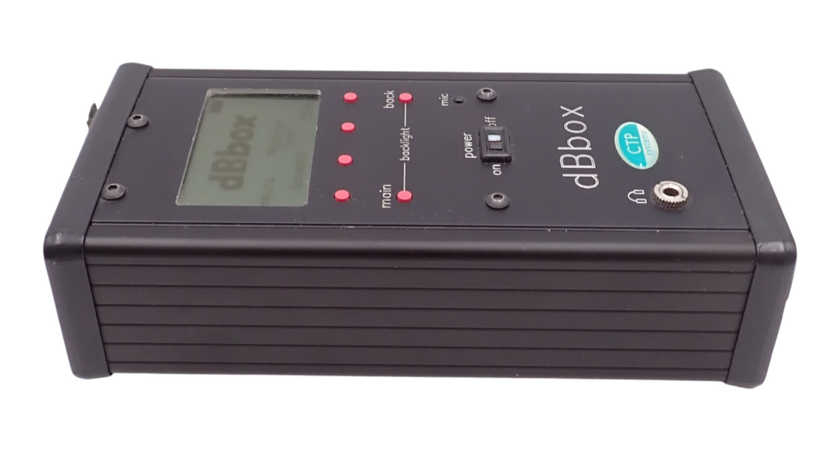 CTP Systems dBox Analogue AES/EBU BNC PPM Hand Held Audio Tester + Case10