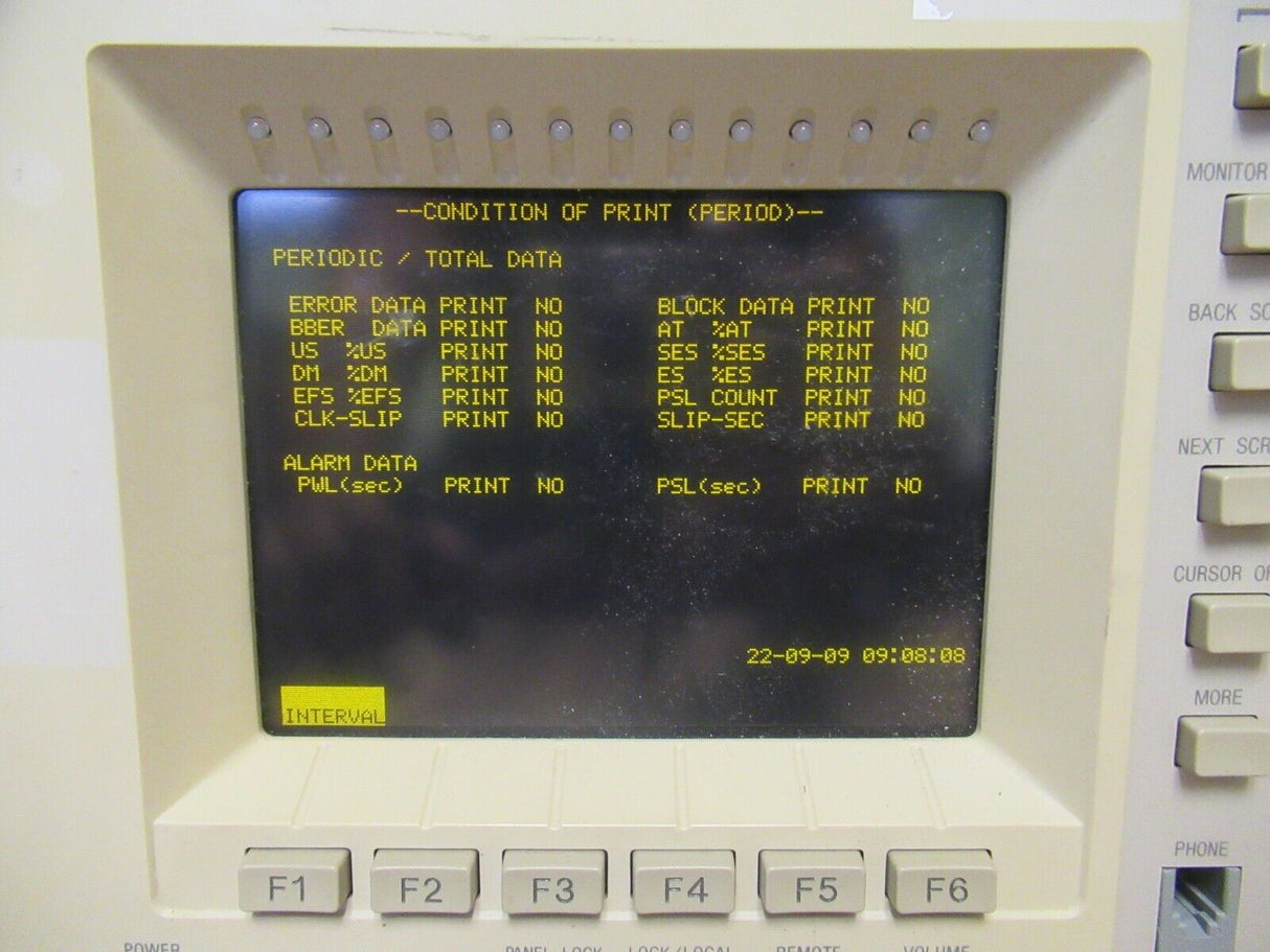 Anritsu MD6420A5 Data Transmission Analyzer 50 bit/s to 10Mbit/s
