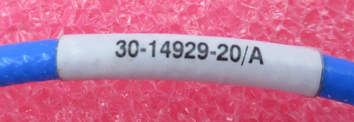 SMA Plug Male Straight To SMA Plug Male Straight 0.5M Blue Coaxial RF Cable