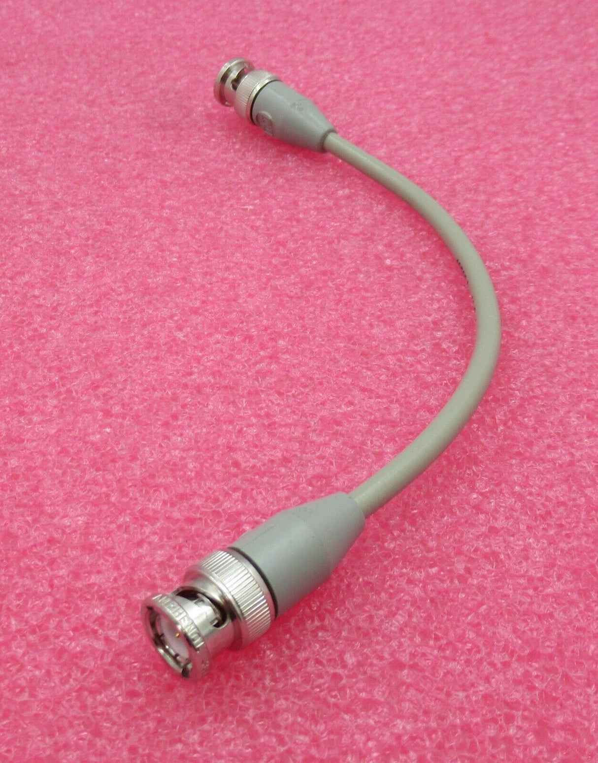 HP Agilent 8120-2682 10502A 12" 0.3M BNC Male To BNC Male Grey Coaxial Cable