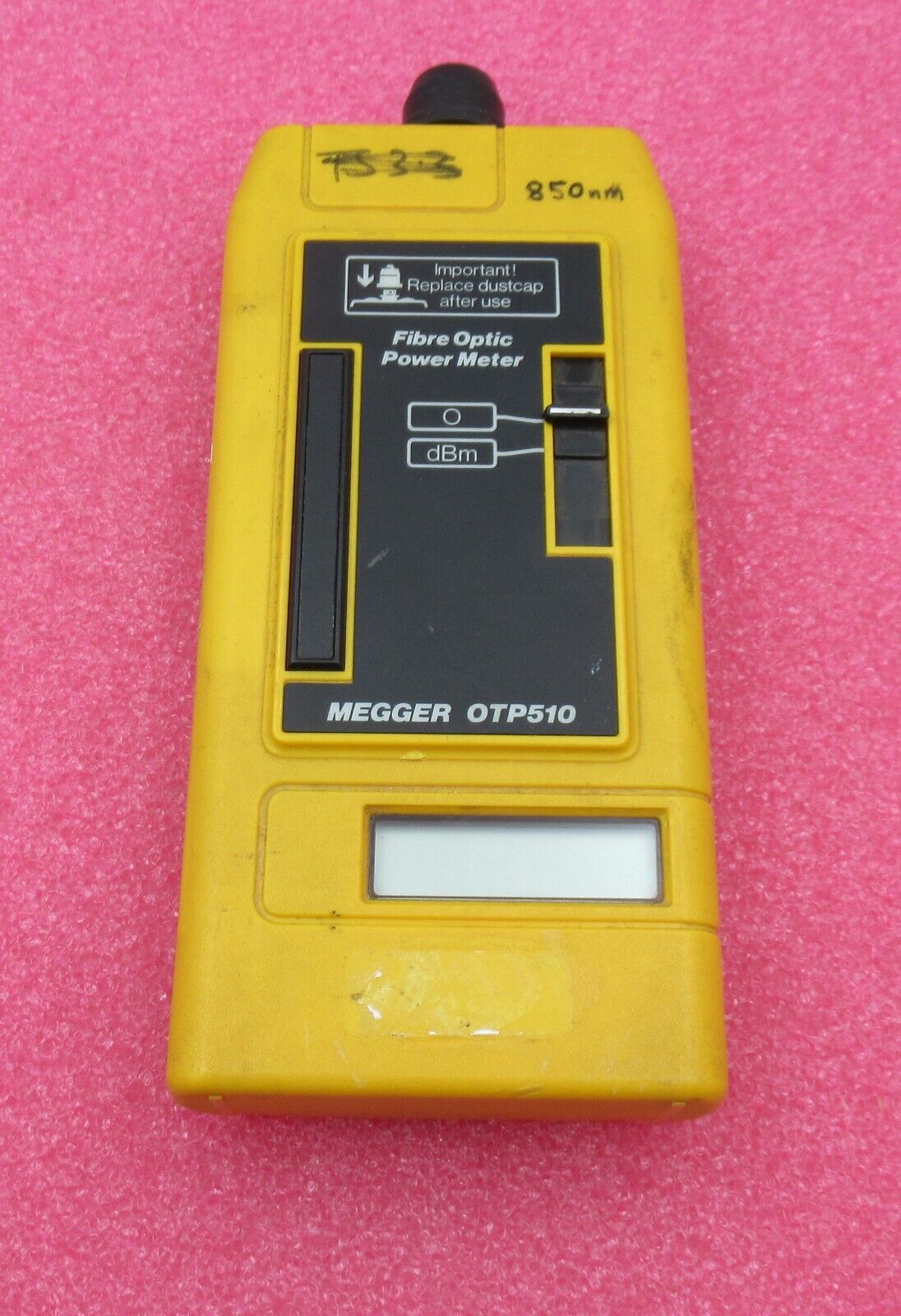 Megger Instruments OTP510 Professional Fibre Optic Power Meter 850nm