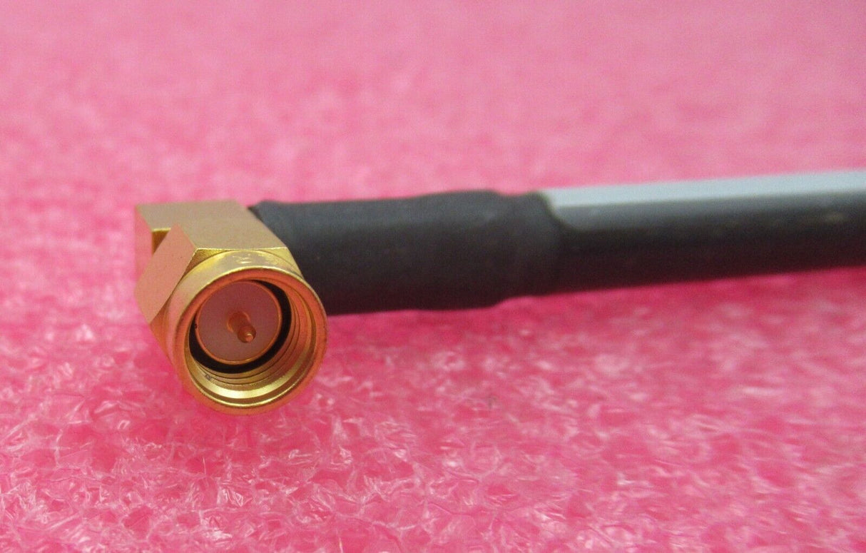 Huber & Suhner 990603C RF Coaxial Cable 30cm SMA Male Right Angle to Right Angle