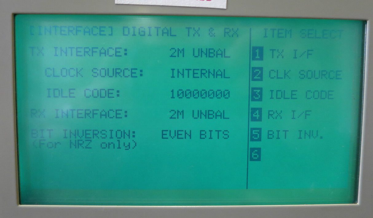 Anritsu MS371A MS371A1 PCM Analog Digital Channel Analyser ITU-T Measuring